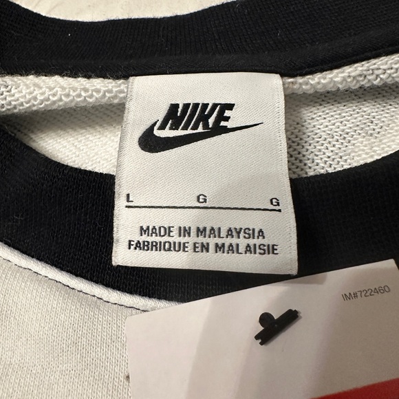 Nike Men's Sportswear Essentials Patterned Crewneck - NWT - Size L - Picture 6 of 10